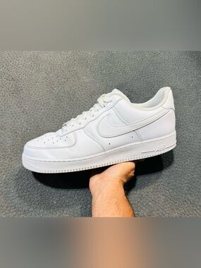 Nike Air Force 1 Low ‘07 ‘Triple White’ (Sz 13M)